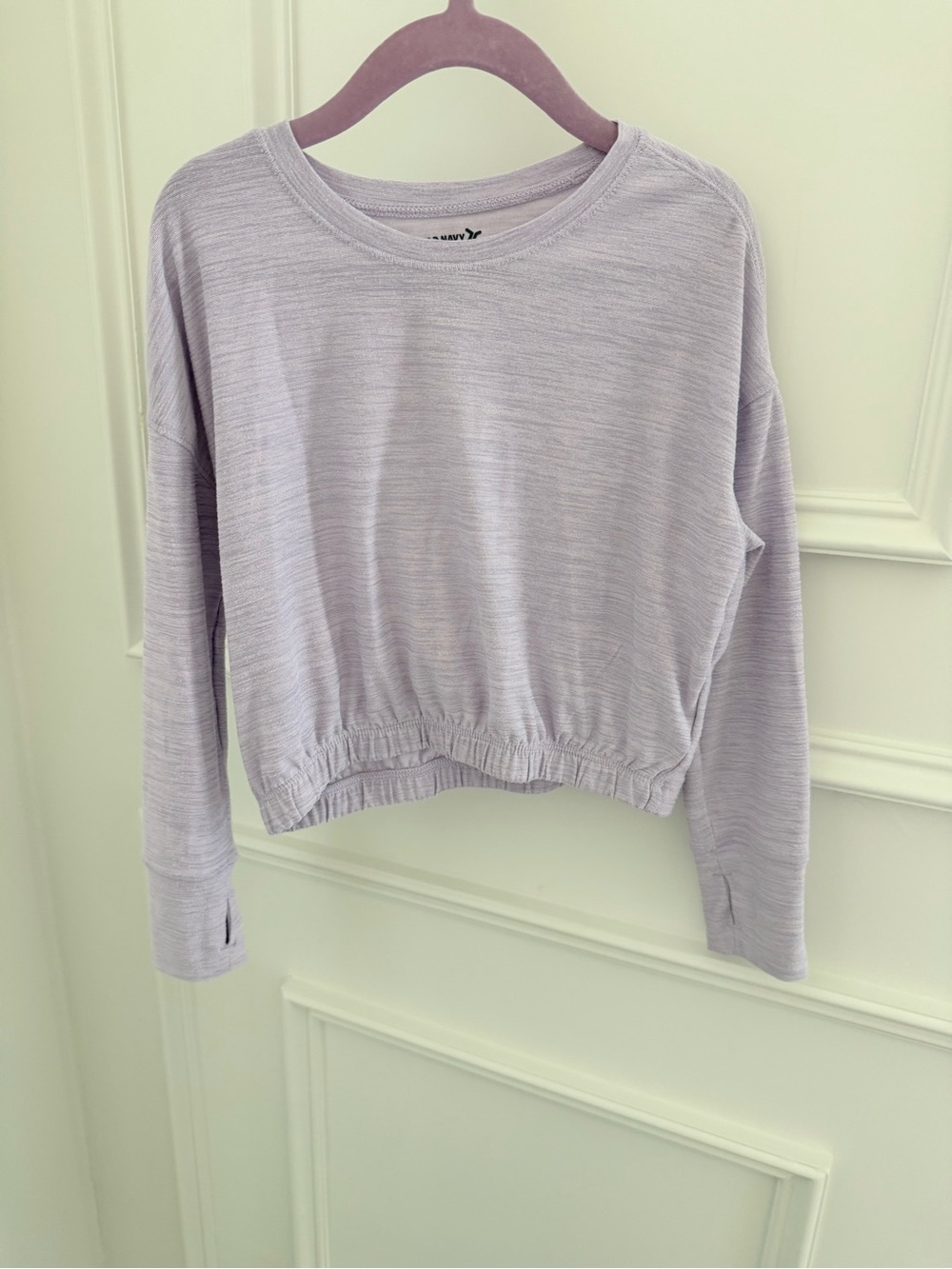 Cute Lavender Active Top